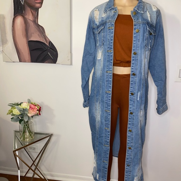 Stylish Jean Jacket - Picture 4 of 8